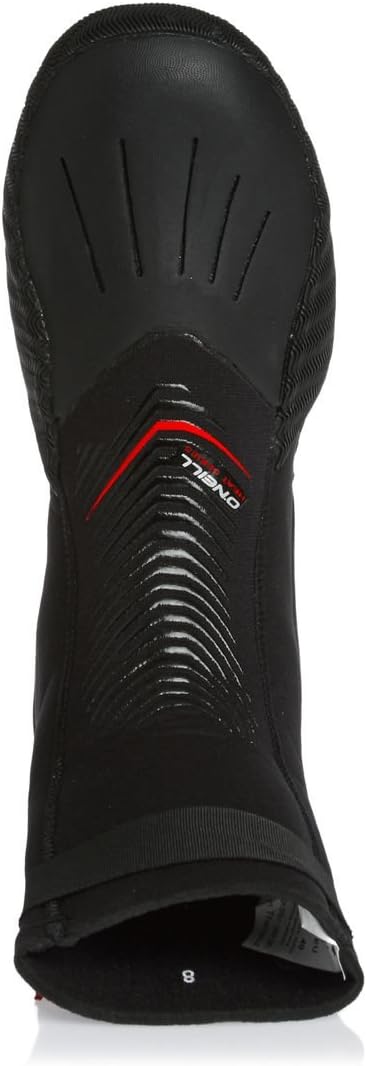O';Neill Heat 3mm Neoprenanzug-Stiefelette Stiefelette Schwarz - Unisex - Anti-Flush-Schienbeinrieme
