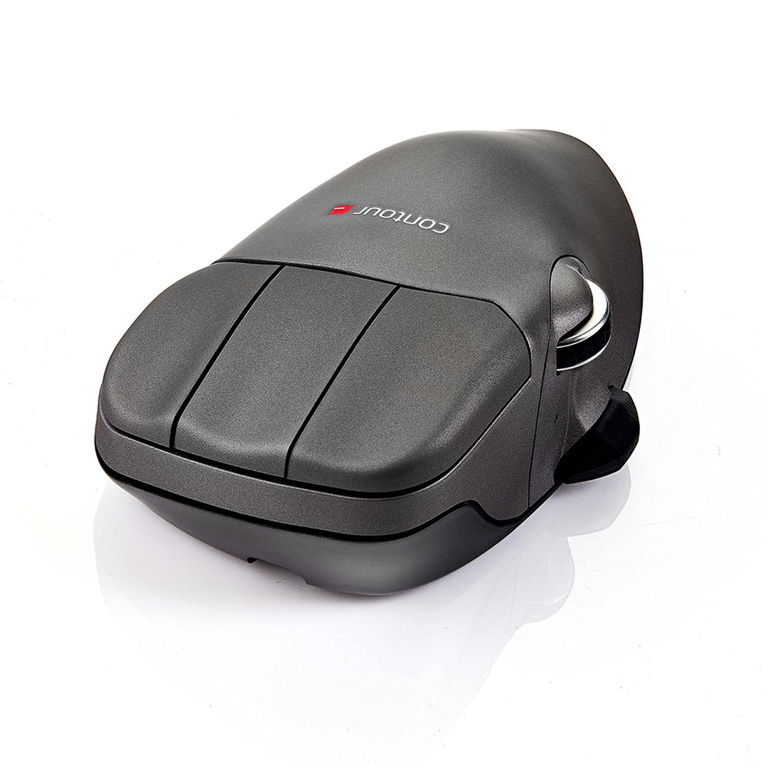 Contour Mouse | Kabelgebunden USB Maus | Kabelmaus für Linkshänder | 5 Programmierbare Tasten | Für