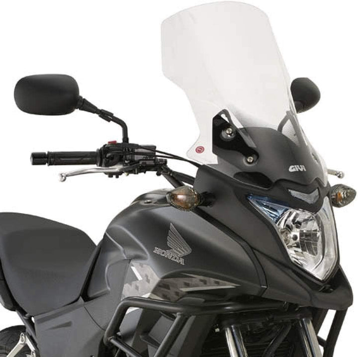 PARABREZZA CUPOLINO TRASPARENTE 49CM Honda CB500X '13/'14 GIVI D1121ST