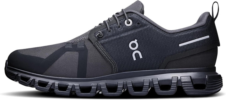On Cloud 6 Herren-Sneaker, Schwarz/Schwarz, 10.5