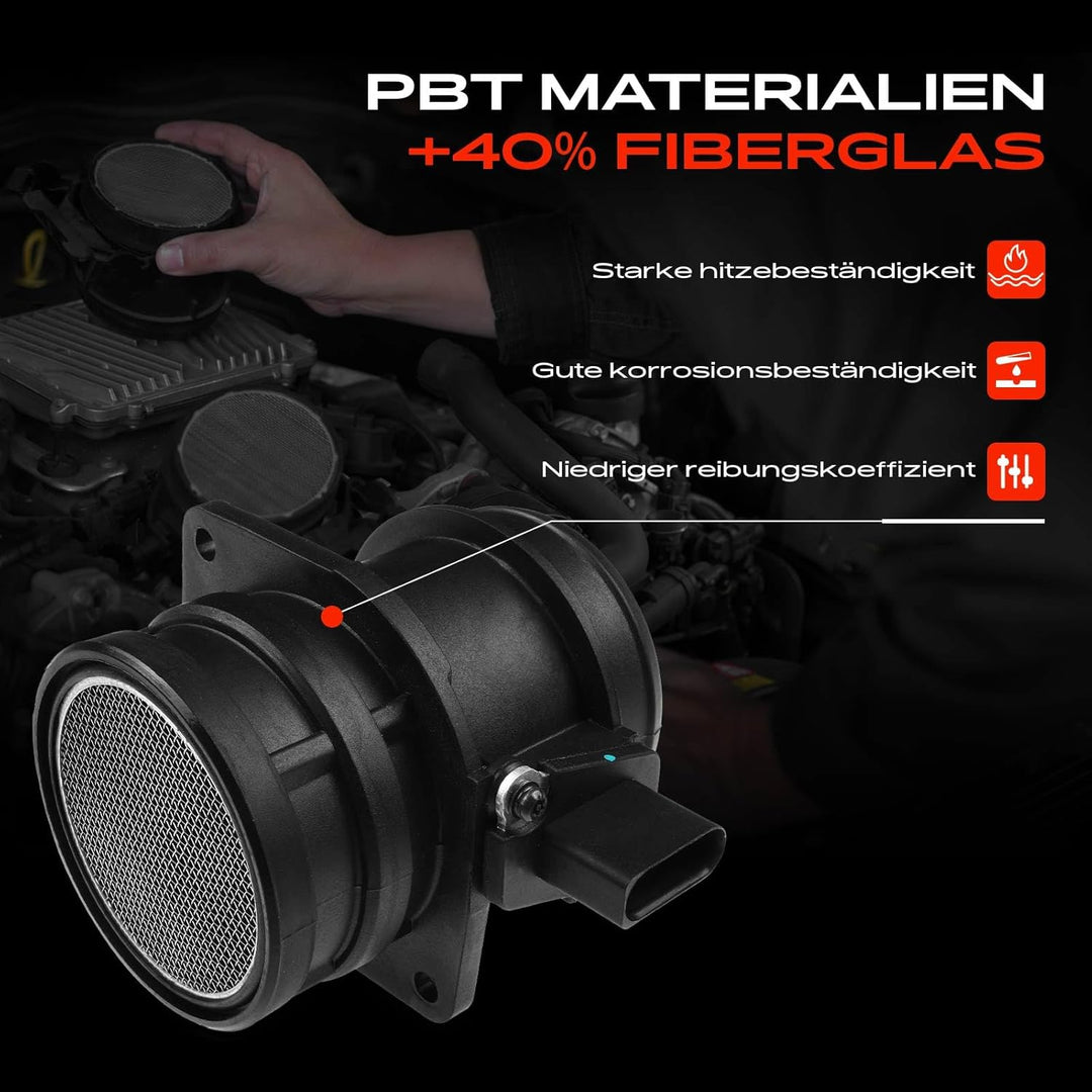 Luftmassenmesser für A4 8EC B7 8HE A4 Avant 8ED B7 A6 4F2 C6 Avant 4F5 C6 2.0L 2004-2011 MAS0378