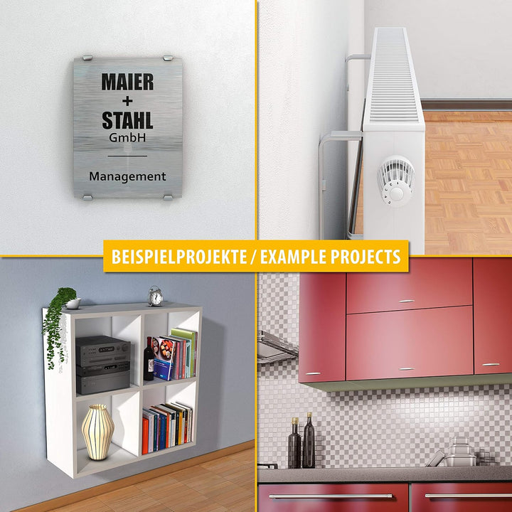 TOX L-BOXX Mini Allround Tri Dübelset effektiv, kompakt, übersichtlich, individuell anpassbar &amp; stap