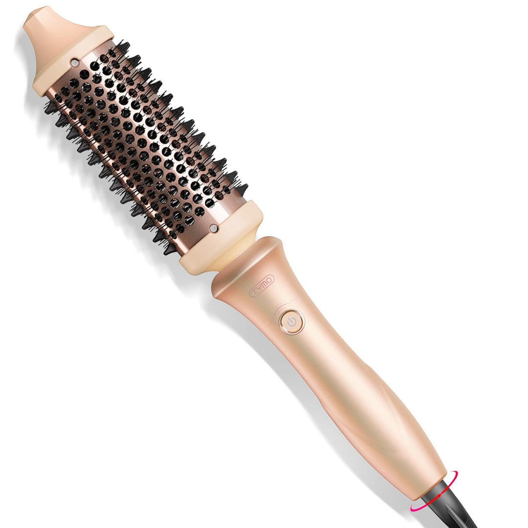 TYMO STYLUX Thermobürste 43mm - Thermal Brush Lockenbürste Styler für natürliche Locken und Blowout,