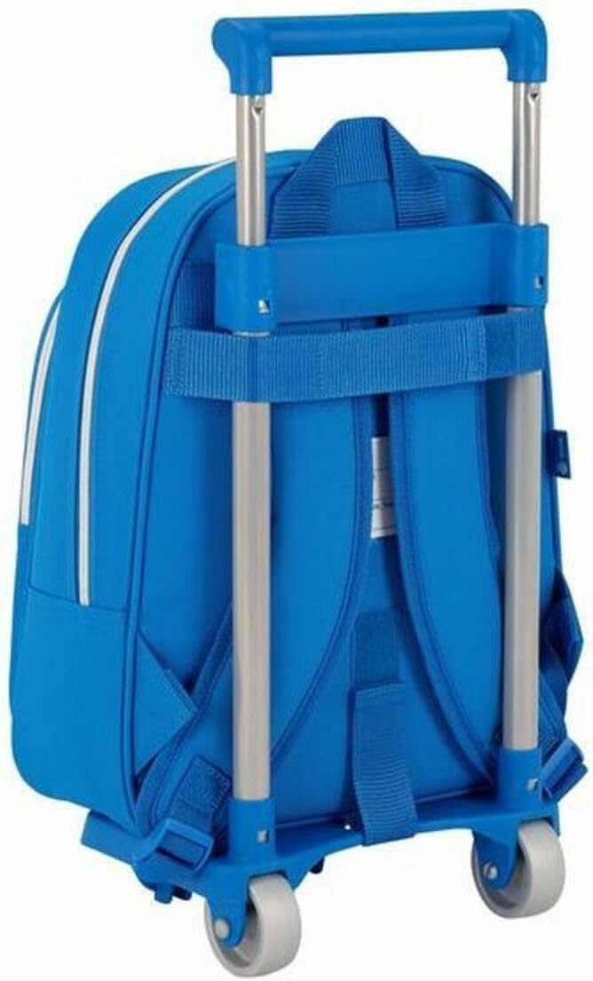 Schulrucksack R.C.D. Espanyol - Offiziell -  mit Trolley Safta