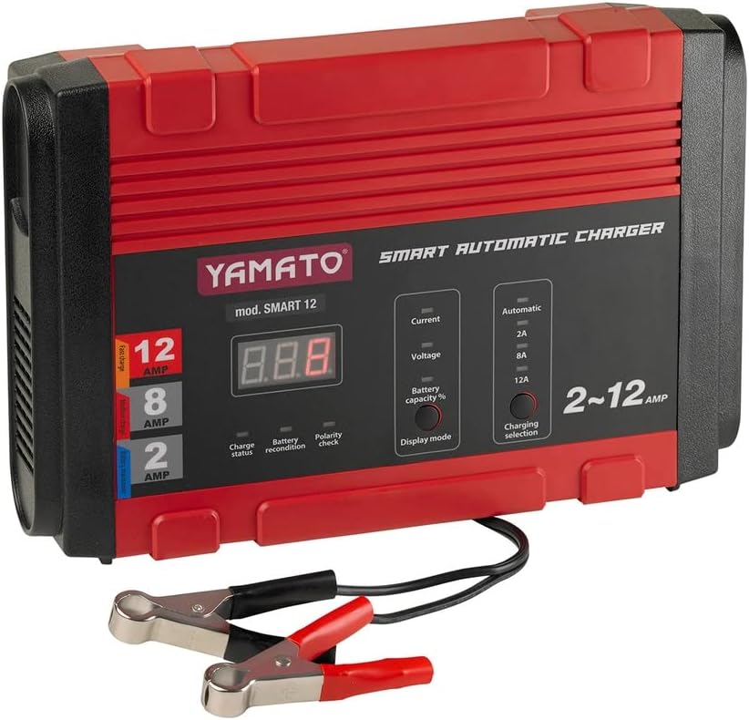 Yamato Batterieladegerät Wechselrichter 12 V / 2 bis 12 A (7170071)