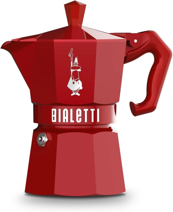- 0009055 - bialetti 3 tazze Rot, 3 tazze Rot