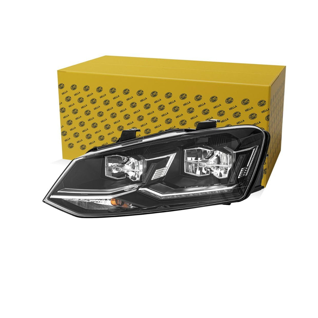 HELLA 1EA 012 034-411 LED-Hauptscheinwerfer - links - für u.a. VW Polo (6R1, 6C1) Links (Fahrerseite