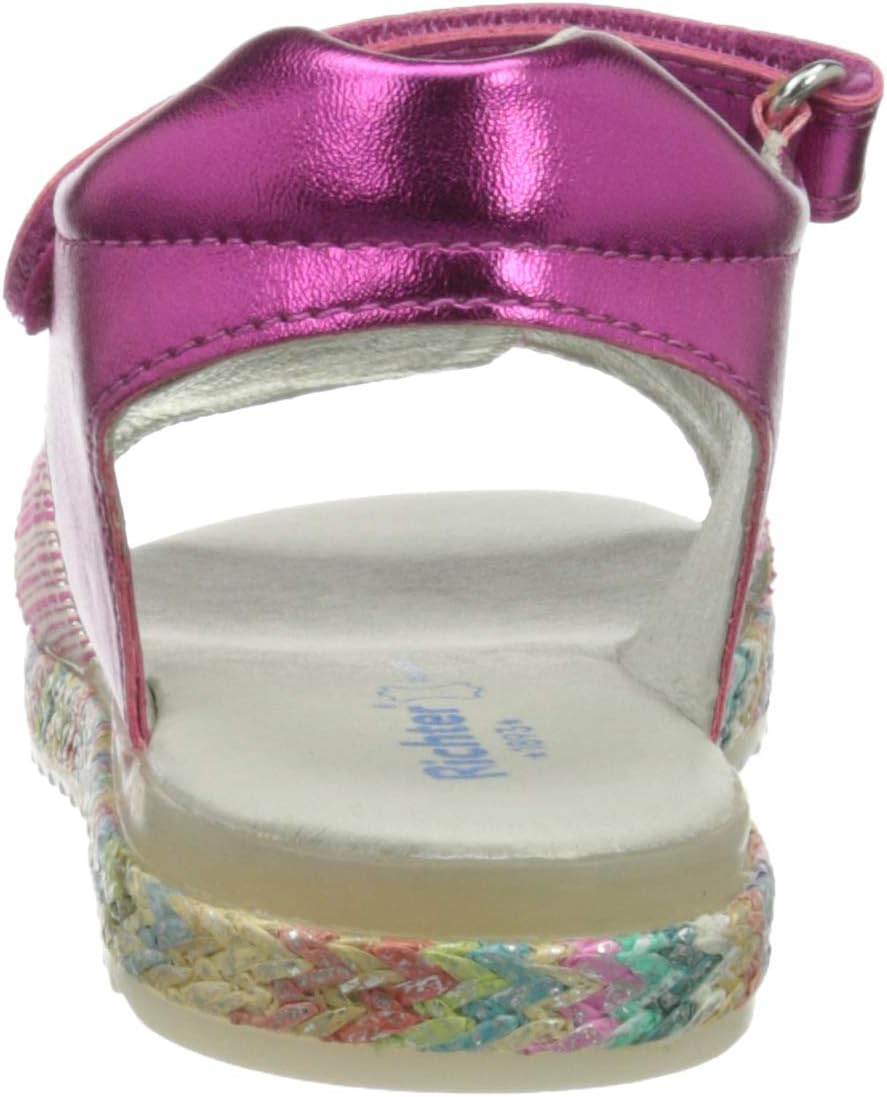 Richter Mädchen Romea Sandale 25 EU Ciclamino Silver, 25 EU Ciclamino Silver