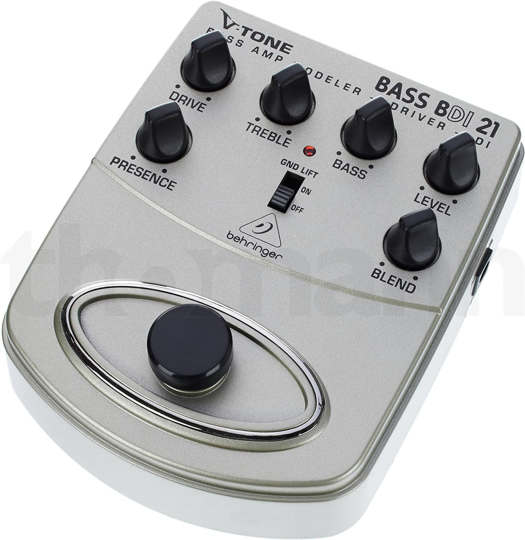 Behringer V-TONE BASS DRIVER DI BDI21 Bass Amp Modeler/Direct Recording Preamp/DI Box V-TONE BASS DR