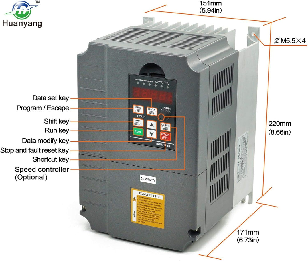 Vektorregelung Computerized Numerical Control (CNC) Frequenzumrichter (VFD) der Motor Inverter Konve