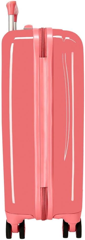 Disney Minnie Lovin Life Kabinenkoffer, Rosa, 38 x 55 x 20 cm, ABS-Kombinationsverschluss, 34 l, 2 k