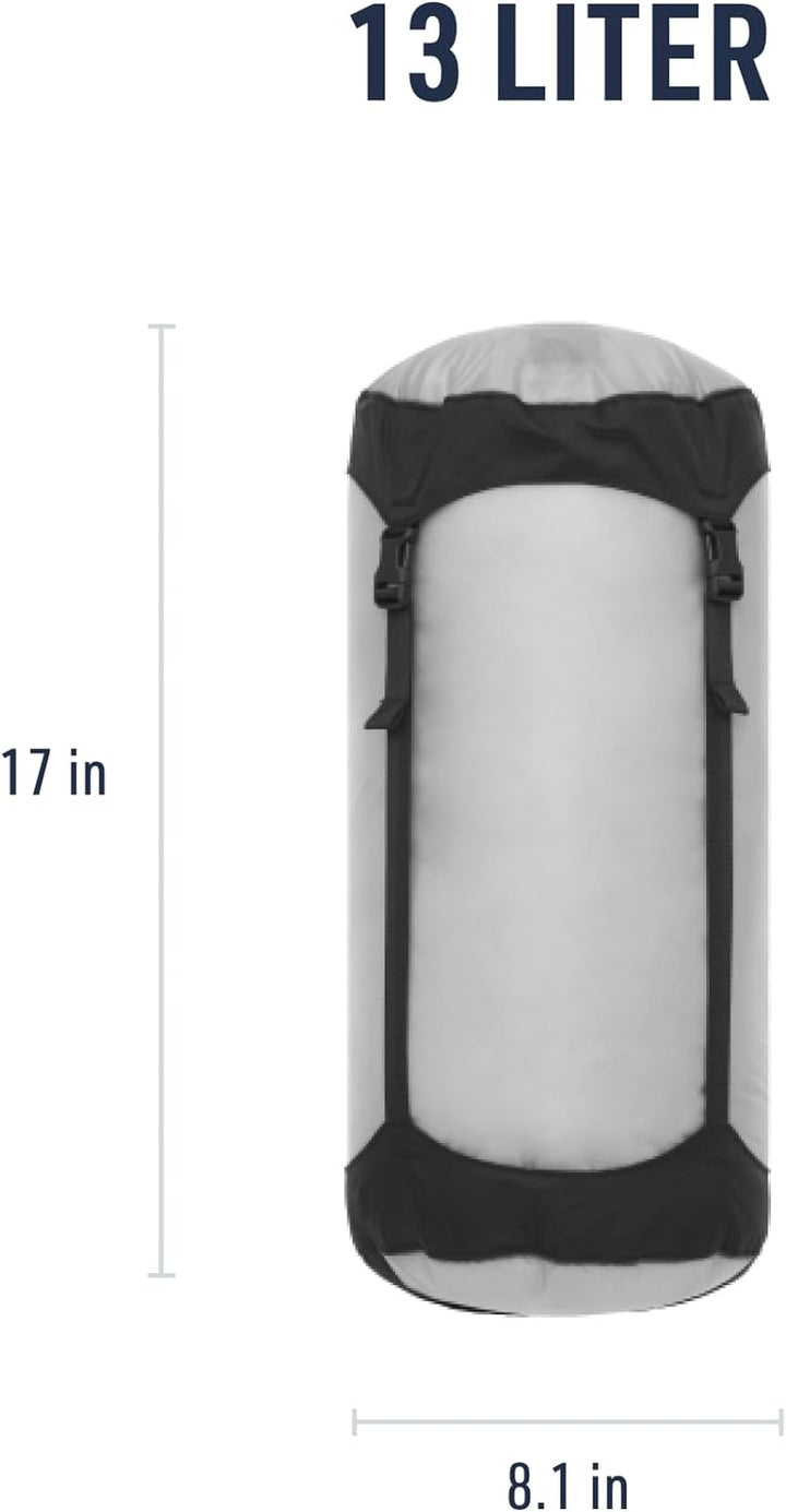 Sea to Summit Ultra-SIL Kompressionssack, ultraleichte Outdoor- und Reiseaufbewahrung High Rise 13 L