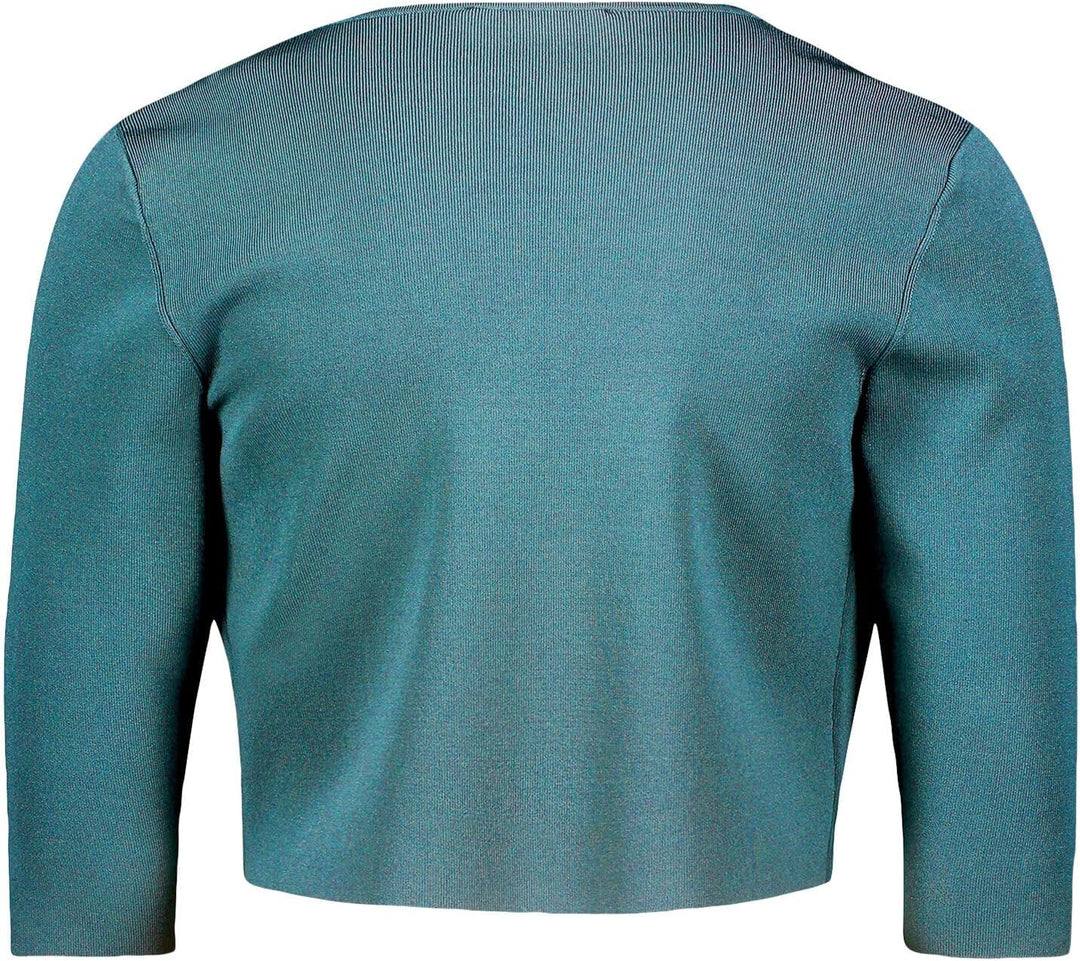 Vera Mont Damen Strickbolero Langarm XS Grün, XS Grün