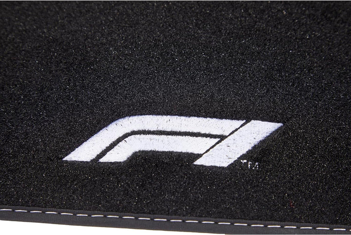 Formula 1 Universal Auto Fussmatten Set in Premium Qualität, Antirutschfest, Auto Matten Fussmatten