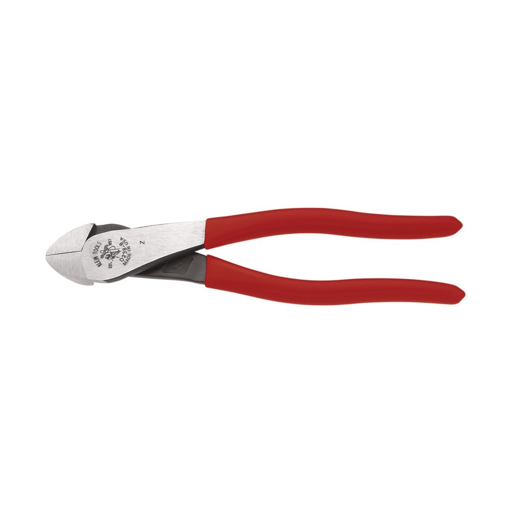 Klein Tools 409-D238-8 8-Zoll-Diagonale Cut Zange Halbspülung, Halbspülung