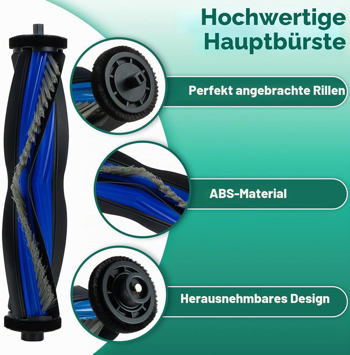 KGC 18 Stück Zubehörset für Ecovacs Deebot T50 Pro Omni, T50 Pro Omni Gen2, T50 Omni, T50 Omni Gen2