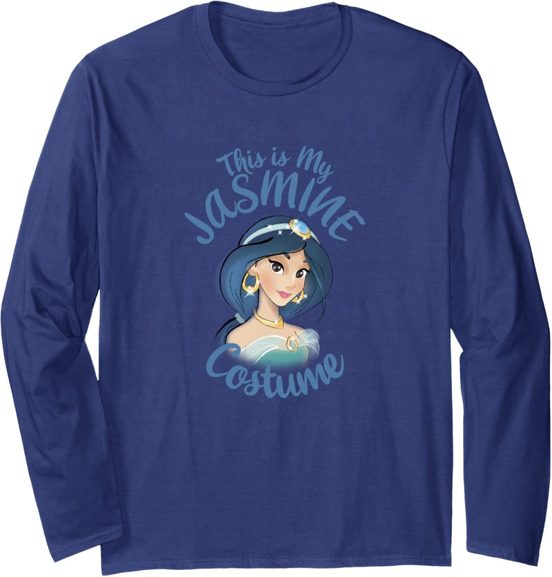 Disney Aladdin This Is My Jasmine Costume Halloween Langarmshirt