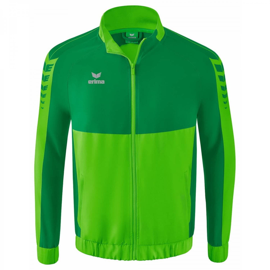 Erima Herren Six Wings Präsentationsjacke, S Green/Smaragd