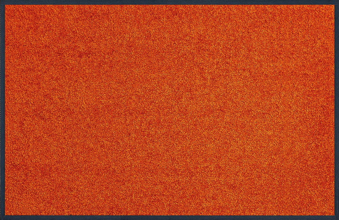 wash+dry Fussmatte, Burnt Orange 50x75 cm, innen und aussen, waschbar 50x75cm, 50x75cm