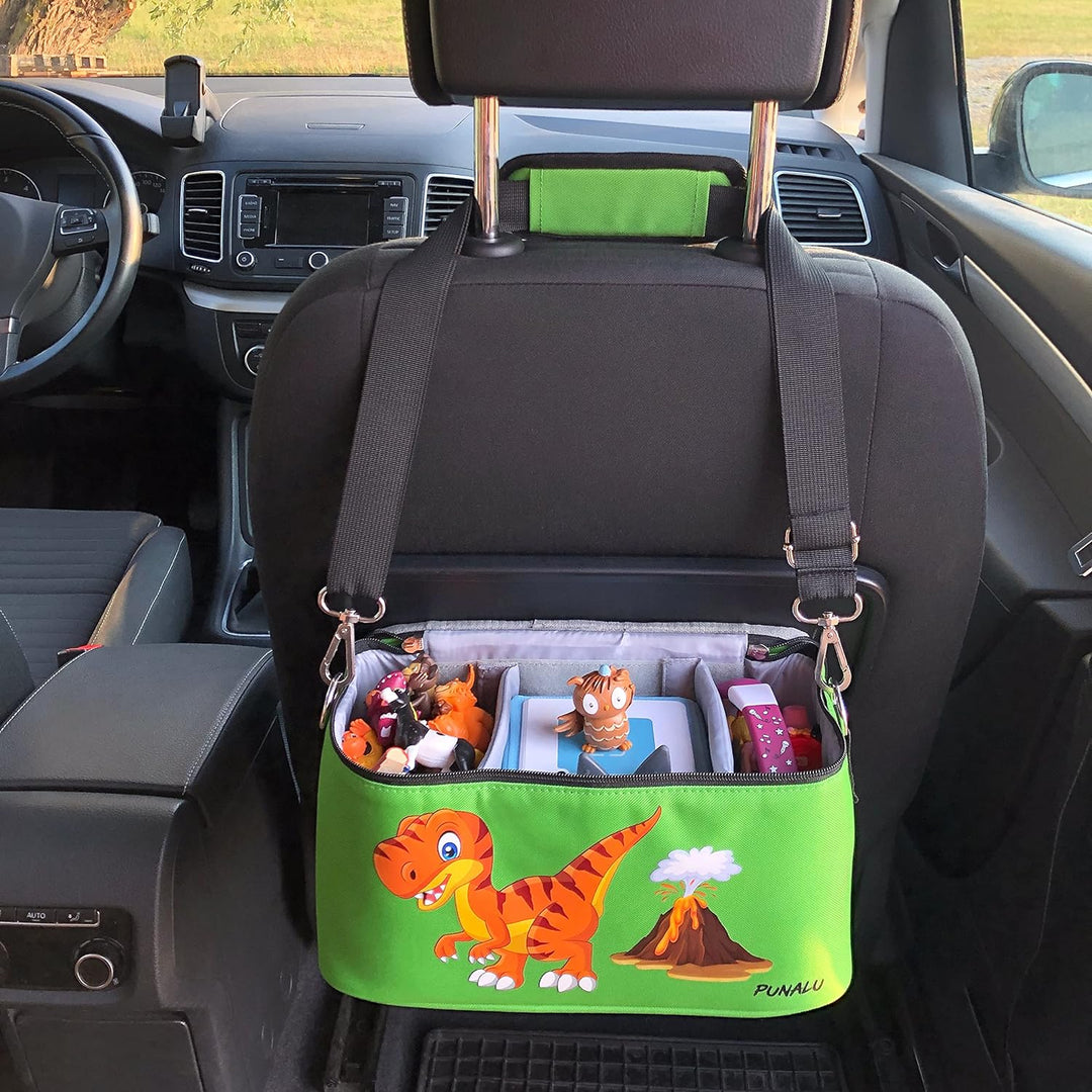 PUNALU Tasche für Toniebox, Platz für 30 Tonies, Ladegerät und Kopfhörer Toniebox Tasche (Dinosaurie