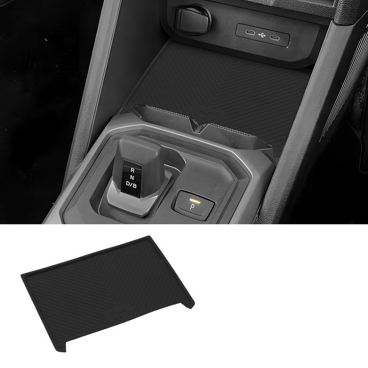 LUWU Kompatibel mit Dacia Duster 3 2024 2025 2026 Gummimatte Mittelkonsole Aufbewahrungsbox Antiruts