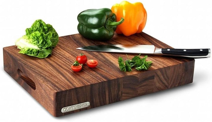 CONTINENTA Tabla CORTAR 48x36x6 cm, Holz, Multicolor, 48 x 36 x 6 cm, 48 x 36 x 6 cm