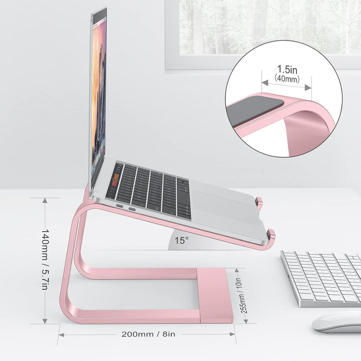 OMOTON Laptop Ständer, Notebook Ständer mit Belüftung, Universal PC Riser Ergonomisch Laptop Halteru