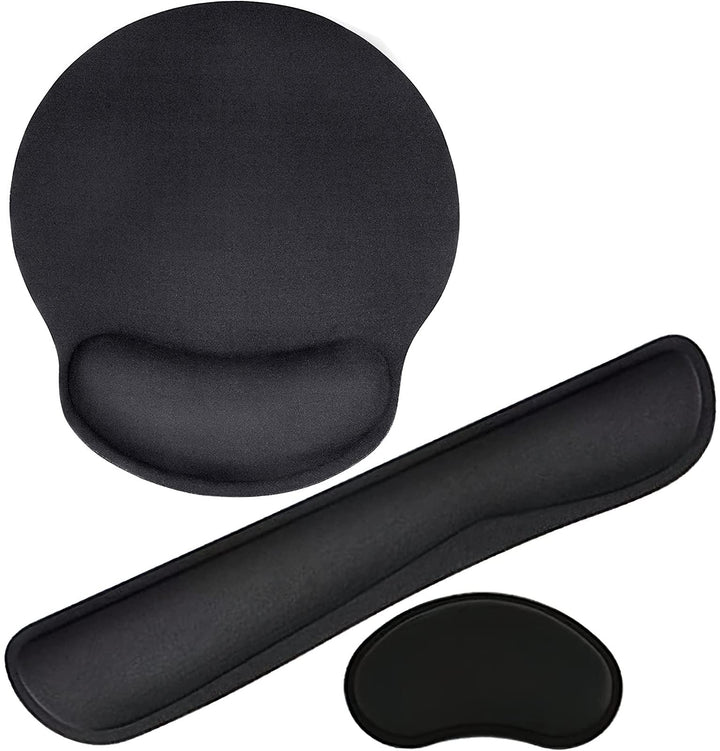 Mauspad-Handballenauflage Ergonomisches Handballenauflage-Set, Tastatur-Handgelenkauflage und Mauspa
