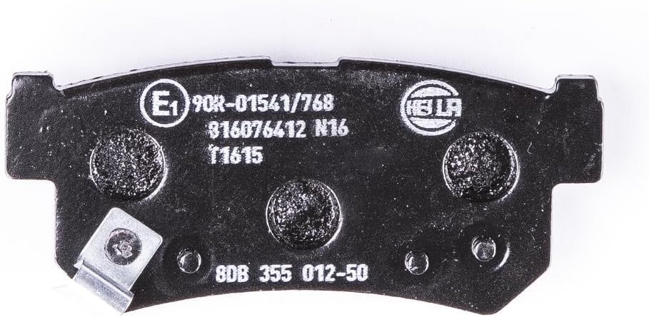 HELLA PAGID 8DB 355 012-501 Bremsbelagsatz - T1615 - Dicke/Stärke: 15mm - Bremssystem: Mando - mit a