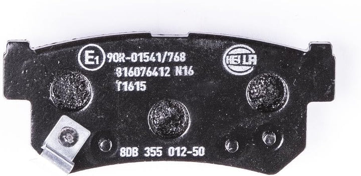 HELLA PAGID 8DB 355 012-501 Bremsbelagsatz - T1615 - Dicke/Stärke: 15mm - Bremssystem: Mando - mit a