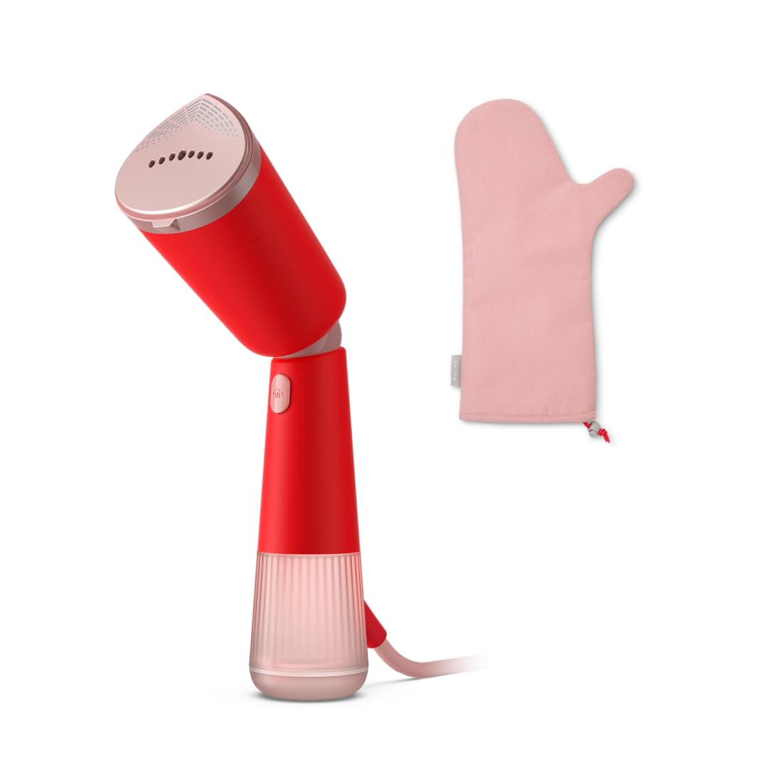 Philips Dampfglätter 5000-Serie - 35 Sekunden Aufheizen, aktiv beheizte Dampfplatte, Eco-Modus, für