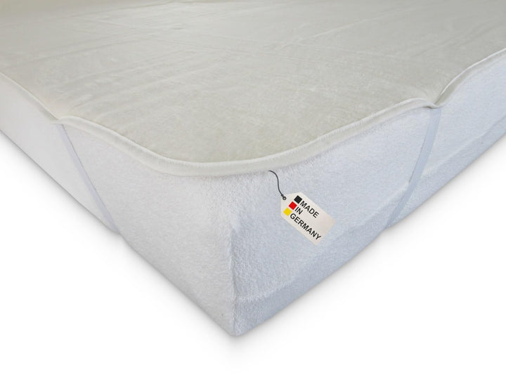 Dukal | Molton-Auflage mit Eckgummi | 80 x 200 cm | aus hochwertigem Kalmuck-Molton | 100% Baumwolle