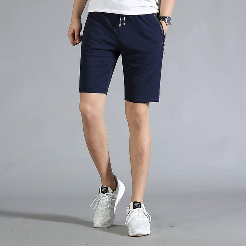 Tansozer Kurze Hosen Herren Shorts Mit Taschen Blau 01 3XL, Blau 01 3XL