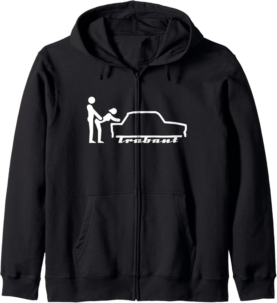 Trabant Logo Trabant 601 witziges Trabi Kapuzenjacke