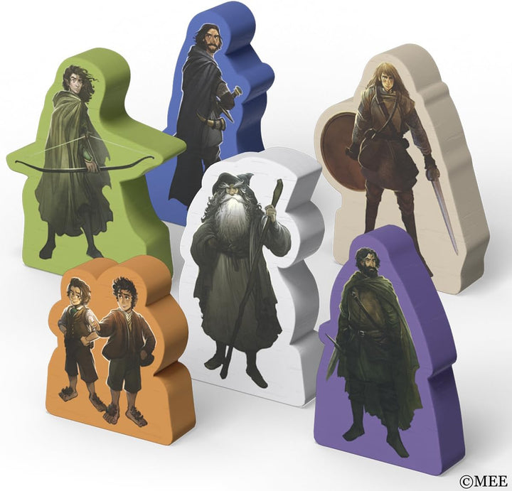Z-Man Games Der Herr der Ringe: Das Schicksal der Gemeinschaft, kooperatives Brettspiel mit dem Pand