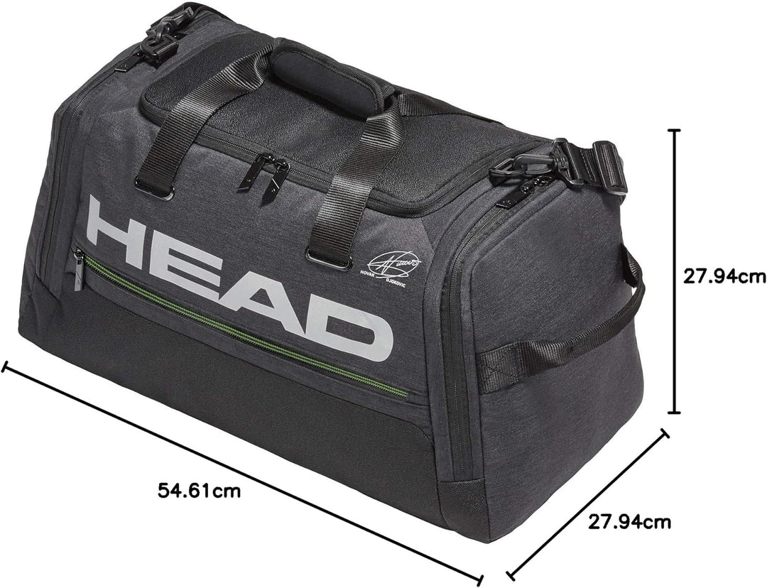 HEAD Taschen Duffle GRAU SCHWARZ