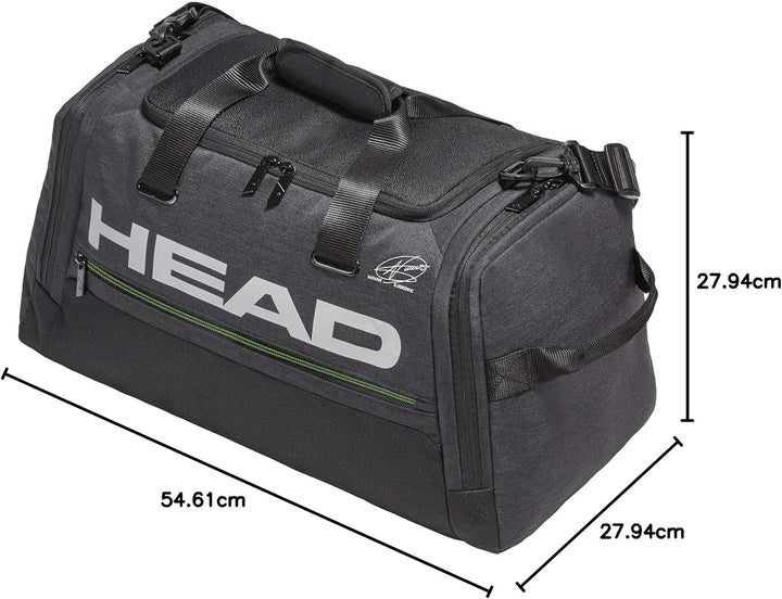 HEAD Taschen Duffle GRAU SCHWARZ