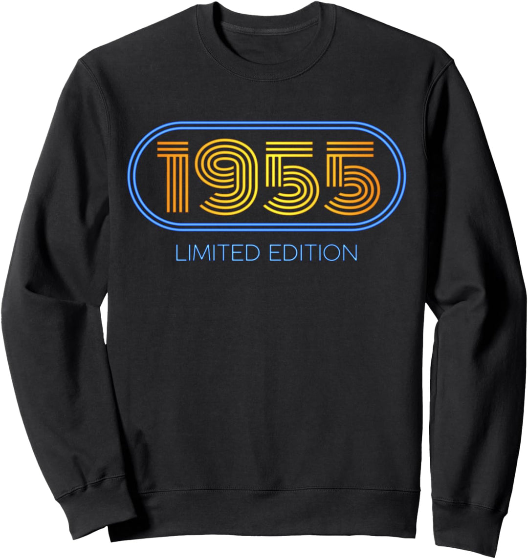 69. Geburtstag Mann Frau 69 Jahre 1955 Deko Lustig Geschenk Sweatshirt