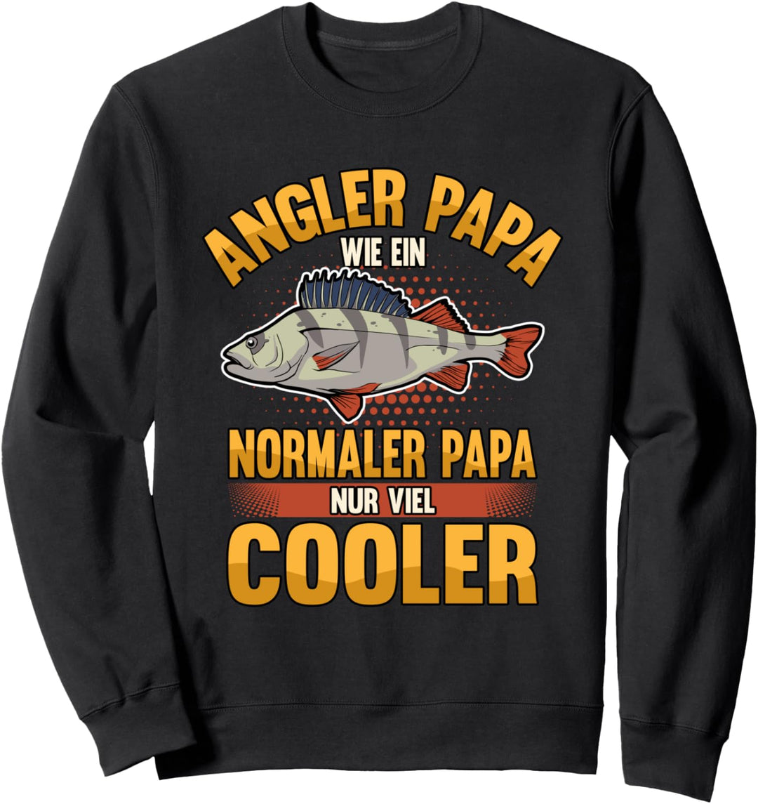 Angler Fischer Fischerhut Angel Ausrüstung - Angler Papa Sweatshirt