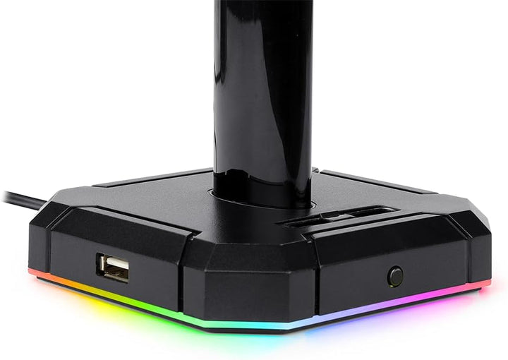 REDRAGON Scepter-Pro (HA300) Kopfhörer-Halterung mit RGB-Beleuchtung mit 4 USB-Anschlüssen
