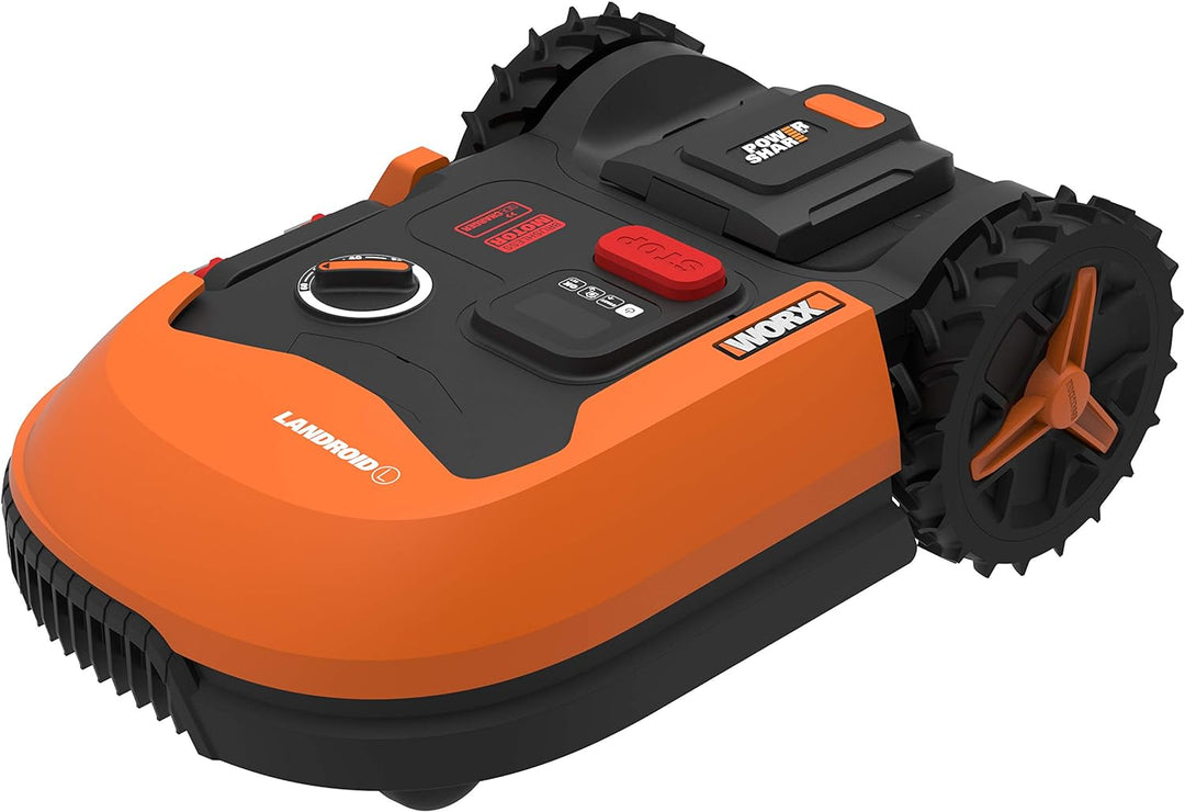 WORX Landroid L WR147E Mähroboter/Akkurasenmäher für Gärten bis 1000 qm schwimmendes Mähdeck besonde