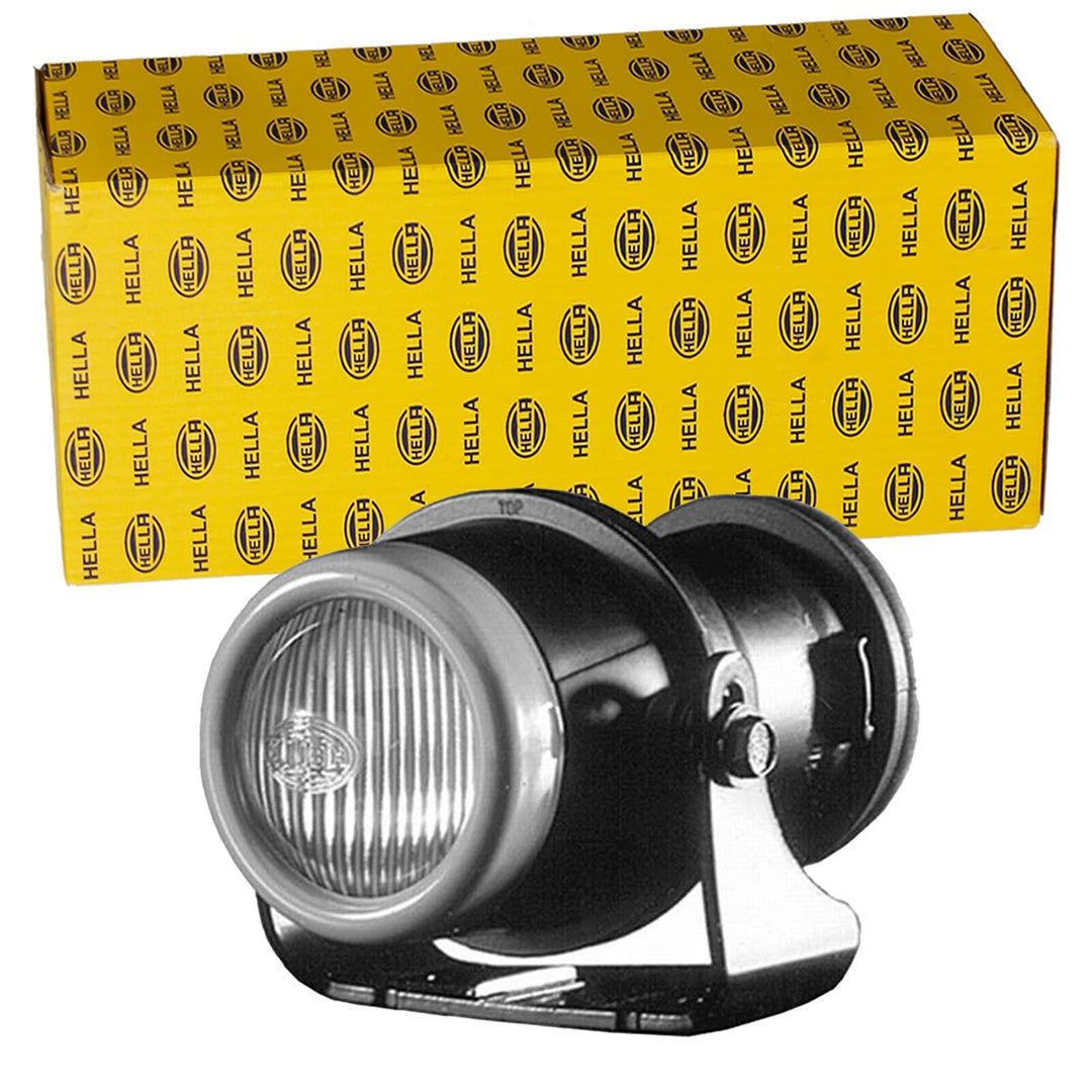HELLA - DE/Halogen-Nebelscheinwerfer - Micro DE - 12V - rund - Einbau - gemusterte Streuscheibe - re