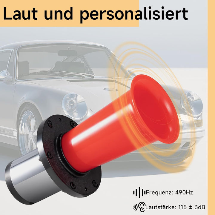 FARBIN Retro Hupe Antik Signalhorn Ahooga Hupe für Auto LKW alte Oldtimer Hupen Old Style Car Horn 1