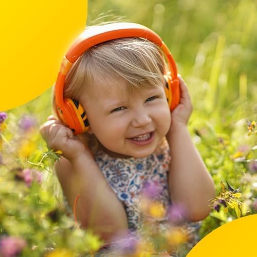 Kidrox® Kinder Kopfhörer mit Kabel (1–7 Jahre) Widerstandsfähig und Flexibel, Maximalem Lautstärkesc