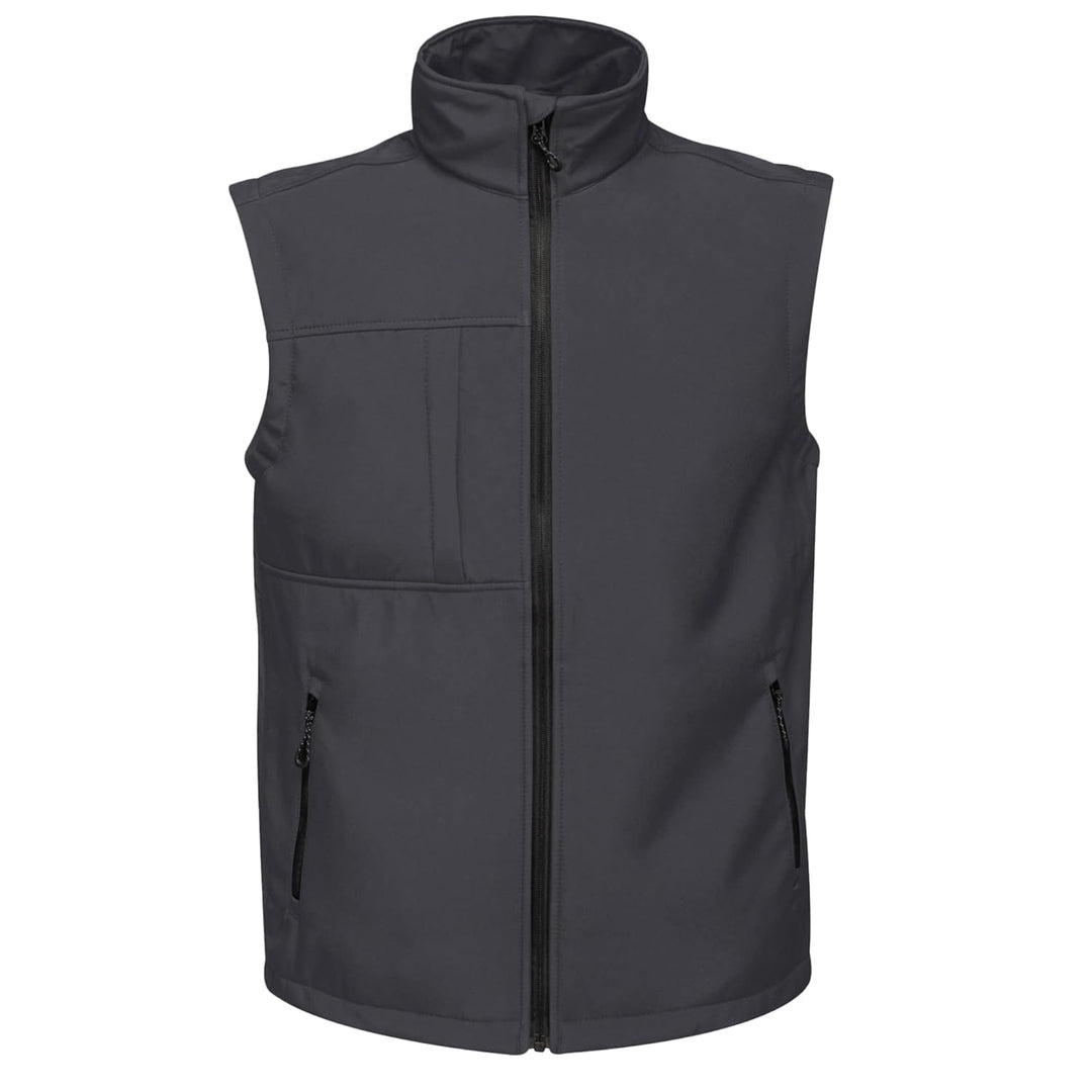 Regatta TRA848 80860 Professionelle Octagon II 3-lagige wasserdichte Softshell-Bodywarmer, schwarz,