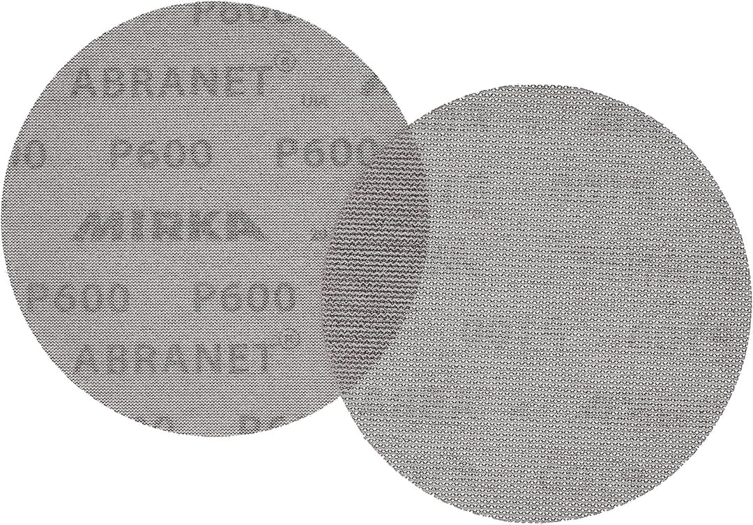 Mirka Abranet Netz-Schleifscheiben Ø 150 mm Klett / Korn P600 / 50 Stk / zum Schleifen von Holz, Spa