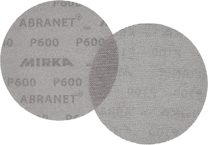 Mirka Abranet Netz-Schleifscheiben Ø 150 mm Klett / Korn P600 / 50 Stk / zum Schleifen von Holz, Spa