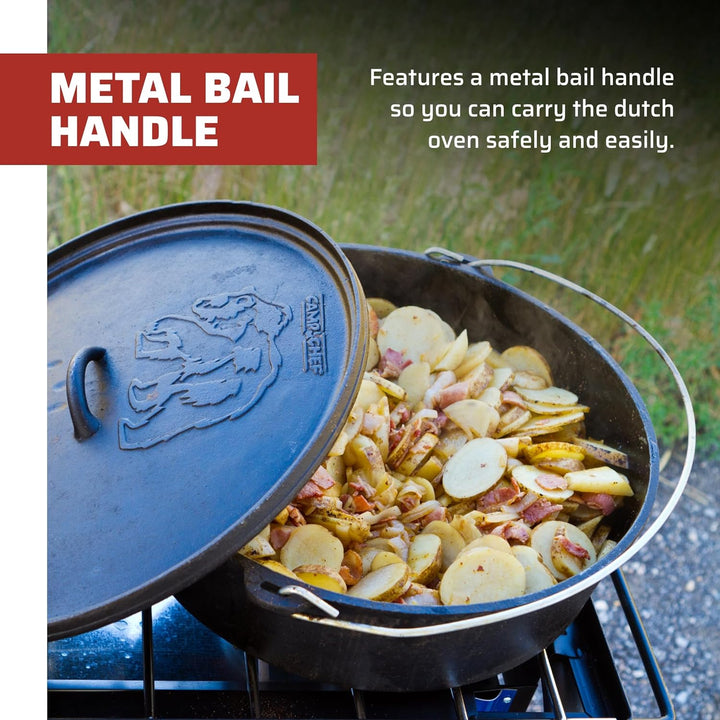 Camp Chef Klassischer 40,6 cm Dutch Oven Einheitsgrösse, Einheitsgrösse