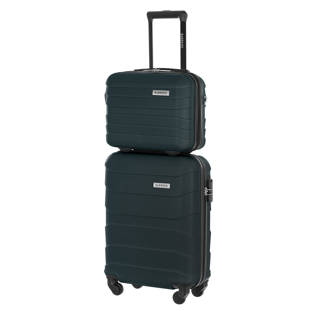 BARRENS Kabinenkoffer + Reisekosmetikkoffer Set | Handgepäck | Kabinenkoffer 55x40x20cm 34l | Kosmet