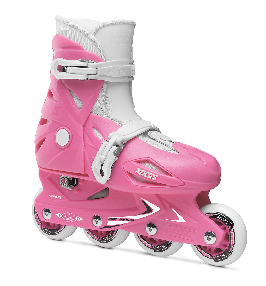 Roces Kinder Inlineskates Orlando 3 Inliner 25-29 deep pink, 25-29 deep pink